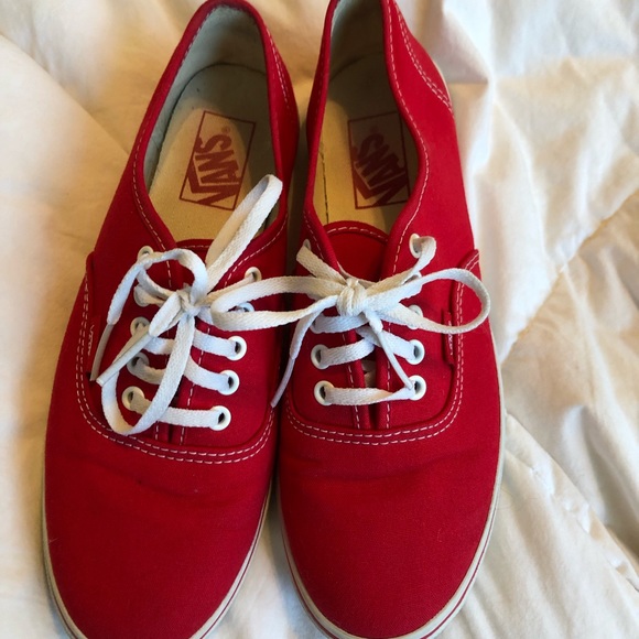 Red Vans - Picture 2 of 4